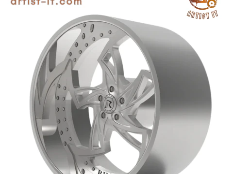 RUCCI FORGD fire WHEEL 3D MODEL 3D Print Model