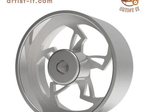 RUCCI FORGD fire WHEEL 3D MODEL 3D Print Model