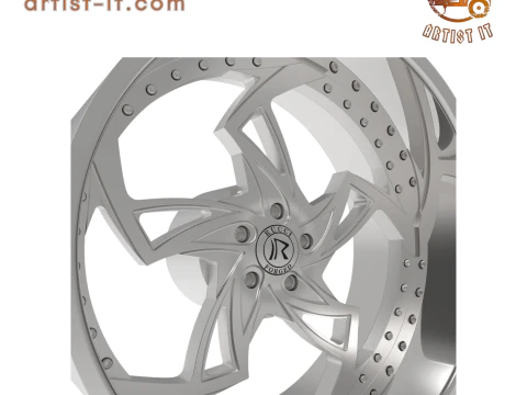 RUCCI FORGD fire WHEEL 3D MODEL 3D Print Model