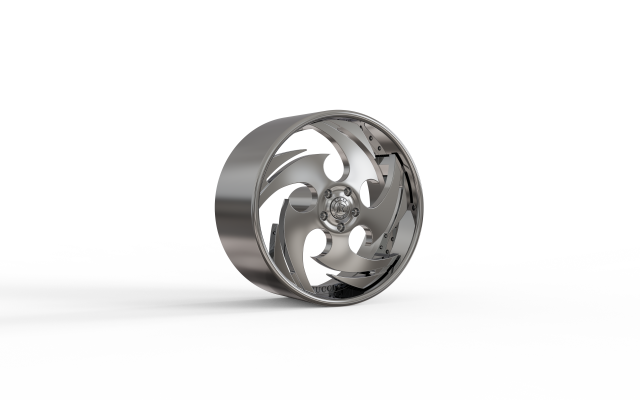 RUCCI ganja CONCAVE WHEEL 3D MODEL 3Dプリントモデル .c4d .max .obj .3ds .fbx .stl .blend 