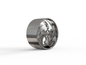 RUCCI ganja CONCAVE WHEEL 3D MODEL 3Dプリントモデル