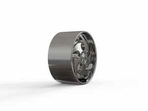 RUCCI ganja CONCAVE WHEEL 3D MODEL 3Dプリントモデル