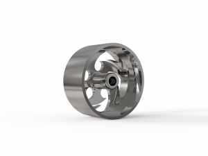 RUCCI ganja CONCAVE WHEEL 3D MODEL 3Dプリントモデル