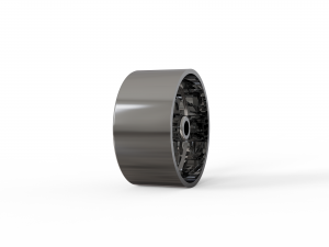 RUCCI ganja CONCAVE WHEEL 3D MODEL 3Dプリントモデル