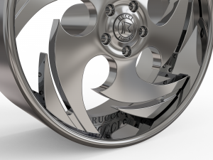 RUCCI ganja CONCAVE WHEEL 3D MODEL 3Dプリントモデル