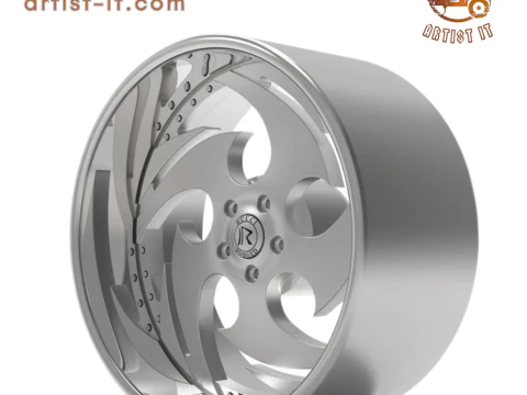 RUCCI FORGED ganja WHEEL 3D MODEL 3D Print Model