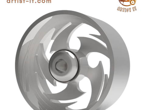 RUCCI FORGED ganja WHEEL 3D MODEL 3D Print Model