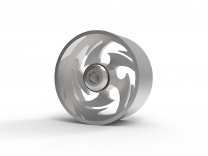 RUCCI ganja WHEEL 3D MODEL Model Cetak 3D