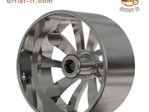 RUCCI FORGED glizzy CONCAVE WHEEL 3D MODEL 3D Print Model