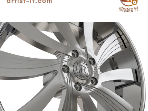 RUCCI FORGED glizzy CONCAVE WHEEL 3D MODEL 3D Print Model