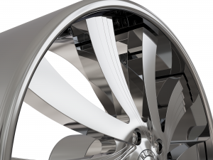 RUCCI glizzy CONCAVE WHEEL 3D MODEL Modèles 3D en vedette