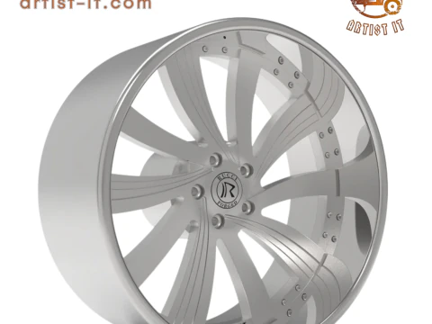 RUCCI 단조 글리지 휠 3D 모델 3D 프린트 모델