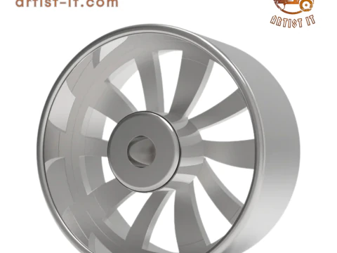 RUCCI FORGED GLIZZY WHEEL 3D MODEL 3D Print Model