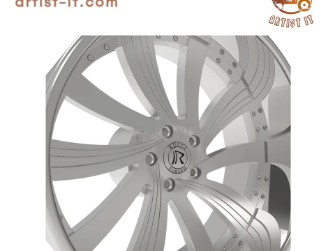 RUCCI FORGED GLIZZY WHEEL 3D MODEL 3D Print Model