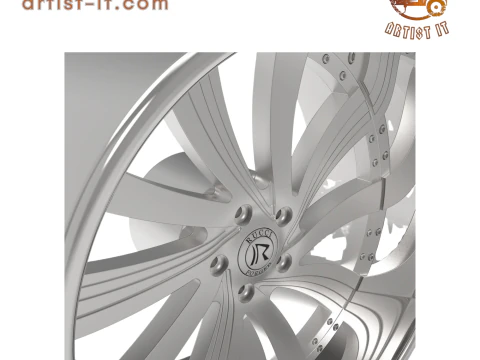 RUCCI FORGED GLIZZY WHEEL 3D MODEL 3D Print Model