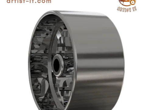RUCCI FORGED MEGA CONCAVE WHEEL 3D MODEL 3D Print Model