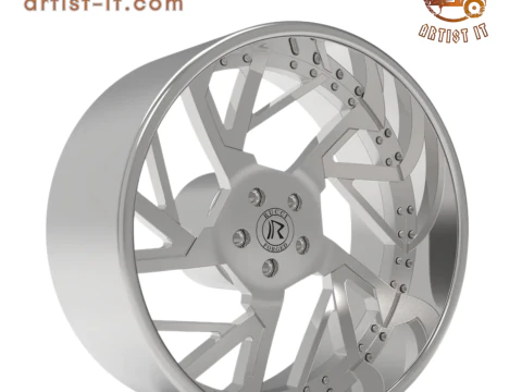 RUCCI MEGA RODA FORJADA MODELO 3D Modelo de Impressão 3D
