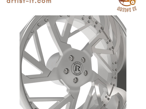 RUCCI FORGEF MEGA WHEEL 3D MODEL 3D Print Model