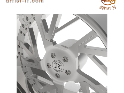 RUCCI FORGEF MEGA WHEEL 3D MODEL 3D Print Model