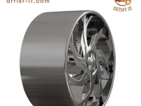 RUCCI FORGED mixin CONCAVE WHEEL 3D MODEL 3D Print Model