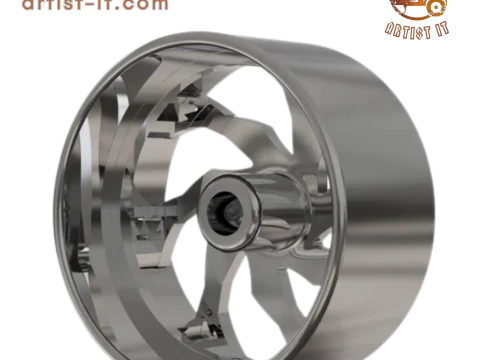 RUCCI FORGED mixin CONCAVE WHEEL 3D MODEL 3D Print Model