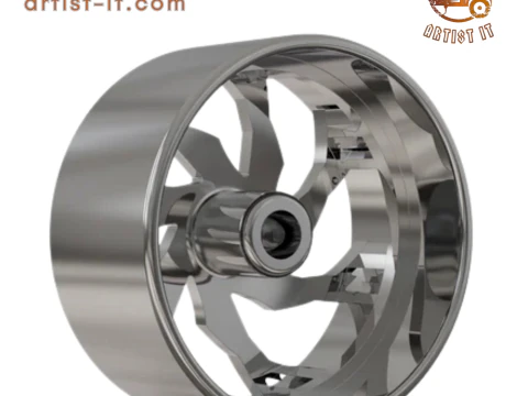 RUCCI FORGED mixin CONCAVE WHEEL 3D MODEL 3D Print Model