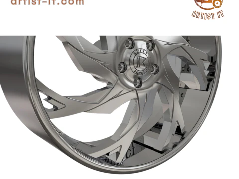 RUCCI FORGED mixin CONCAVE WHEEL 3D MODEL 3D Print Model