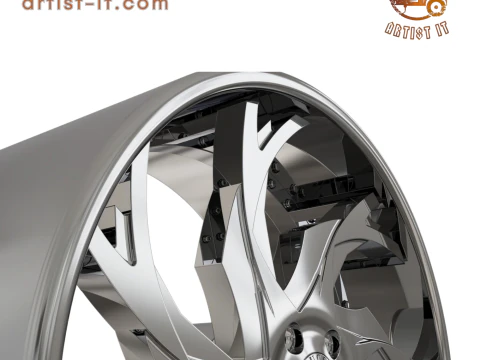 RUCCI FORGED mixin CONCAVE WHEEL 3D MODEL 3D Print Model