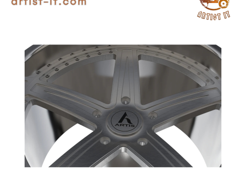 ARTIS BAYOU WHEEL 3D MODEL 3D 打印模型