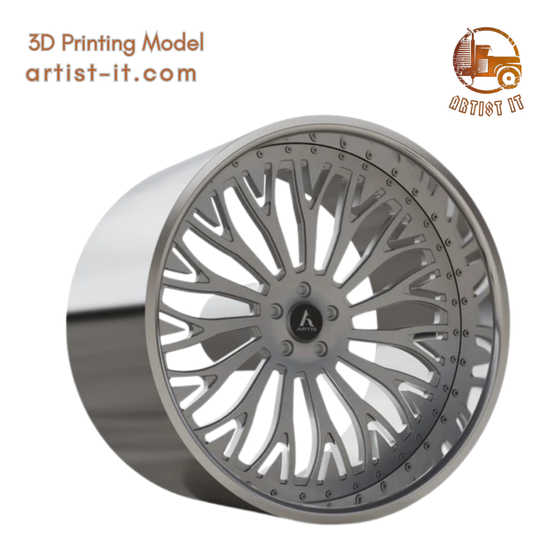 ARTIS BILOXI WHEEL 3D MODEL 3D Druckmodell .c4d .max .obj .3ds .fbx .stl .blend 