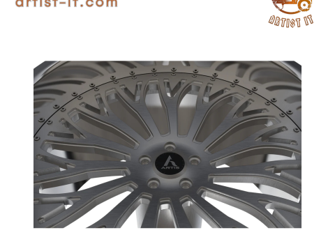 ARTIS BILOXI WHEEL 3D MODEL 3D Druckmodell