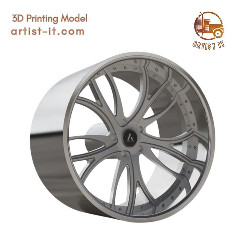 ARTIS BISCAYNE WHEEL 3D MODEL1493 Modèles 3D en vedette .c4d .max .obj .3ds .fbx .stl .blend
