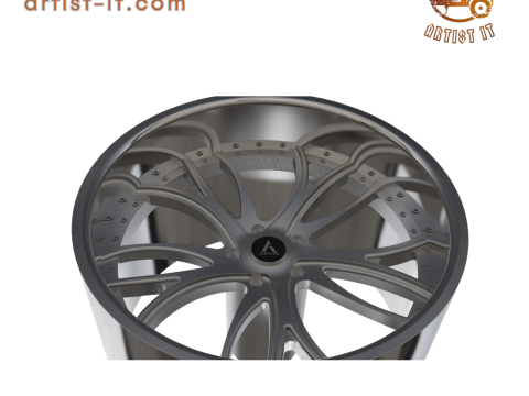 ARTIS BISCAYNE WHEEL 3D MODEL1493 Modèles 3D en vedette