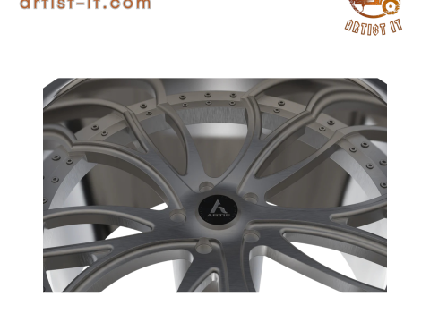 ARTIS BISCAYNE WHEEL 3D MODEL1493 Modèles 3D en vedette