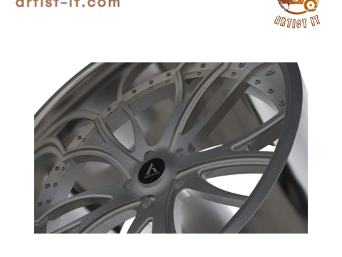 ARTIS BISCAYNE WHEEL 3D MODEL1493 Modèles 3D en vedette
