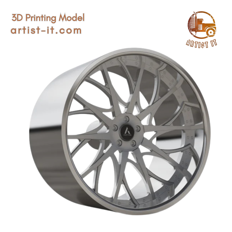 ARTIS BRISTOL WHEEL 3D MODEL Model Cetak 3D .c4d .max .obj .3ds .fbx .stl .blend
