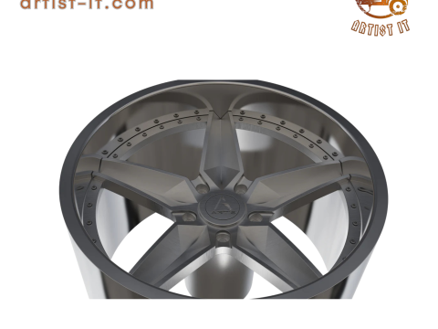 3D МОДЕЛЬ ARTIS BUCCHHEAD WHEEL 3D Принт Модель