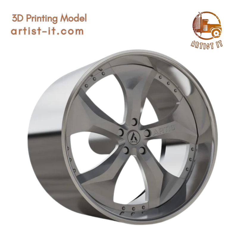 ARTIS BULLY WHEEL 3D MODEL 3D 打印模型 .c4d .max .obj .3ds .fbx .stl .blend