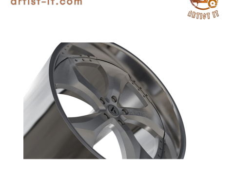 ARTIS BULLY WHEEL 3D MODEL 3D 打印模型