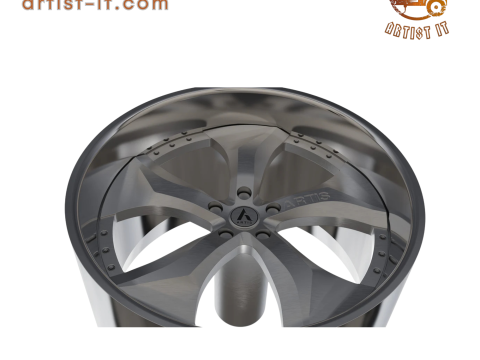 ARTIS BULLY WHEEL 3D MODEL 3D 打印模型
