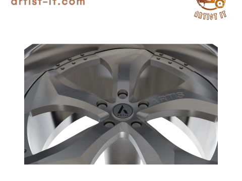 ARTIS BULLY WHEEL 3D MODEL 3D 打印模型