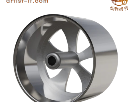 ARTIS BULLY WHEEL 3D MODEL 3D 打印模型