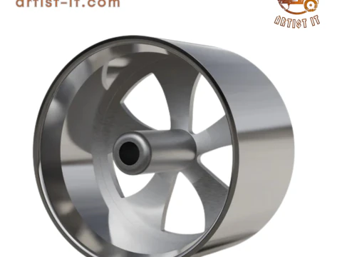 ARTIS BULLY WHEEL 3D MODEL 3D Print Model