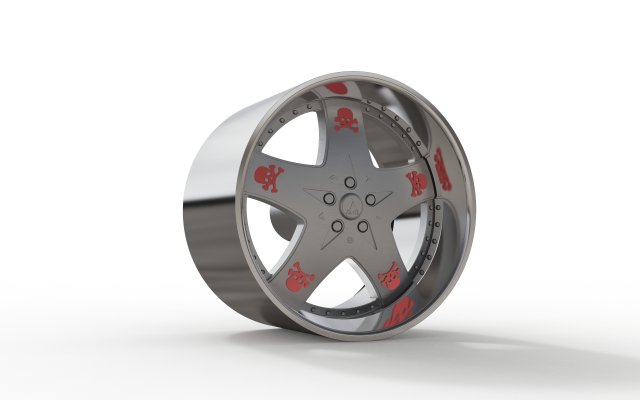 ARTIS CASHVILLE WHEEL 3D MODEL 3D 打印模型 .c4d .max .obj .3ds .fbx .stl .blend 
