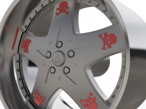 ARTIS CASHVILLE WHEEL 3D MODEL 3D 打印模型