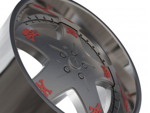 ARTIS CASHVILLE WHEEL 3D MODEL 3D 打印模型