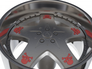 ARTIS CASHVILLE WHEEL 3D MODEL 3D 打印模型