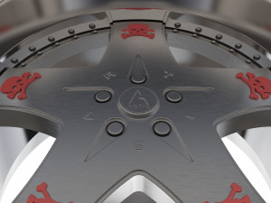 ARTIS CASHVILLE WHEEL 3D MODEL 3D 打印模型