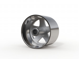 ARTIS CASHVILLE WHEEL 3D MODEL 3D 打印模型