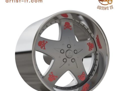 ARTIS CASHVILLE WHEEL 3D MODEL 3D Print Model